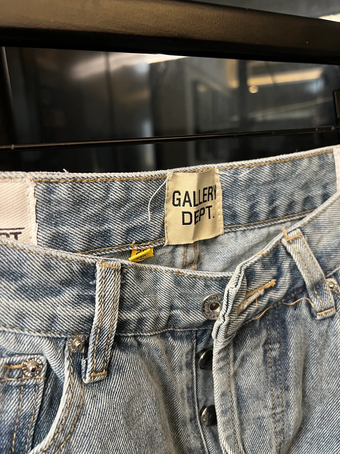 P280 [Next day] Chrome Hearts 25Ss cH Crow stitched cross patch leather heavy duty jeans (blue) Size: 28 30 32 34 36 (corresponding to s-xxl) Detailed sizes can be found in Figure 9